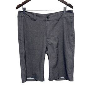 BKE Shorts Mens 32 Waist Gray Lightweight‎ Stretch Outdoor Pockets Inseam 10